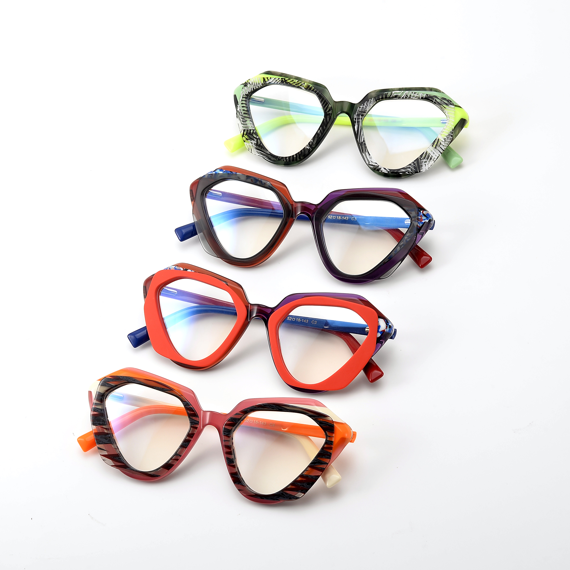 new style popular acetate frame designer