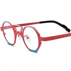 Polygonal ultra-light pure titanium frames