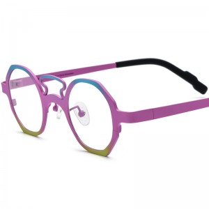 Polygonal ultra-light pure titanium frames