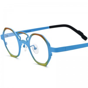 Polygonal ultra-light pure titanium frames