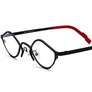 Cat eye fashion pure titanium frames