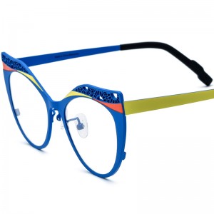 Color ultra light pure titanium near-vision frame