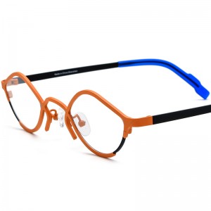 Cat eye fashion pure titanium frames