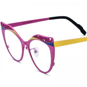 Color ultra light pure titanium near-vision frame