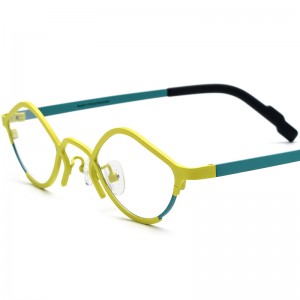 Cat eye fashion pure titanium frames