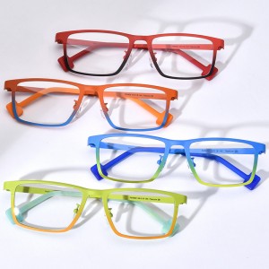 2024 Retro gradient titanium glasses