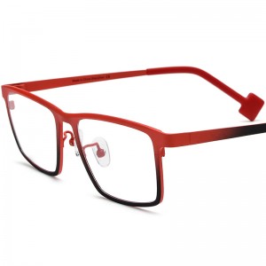 2024 Retro gradient titanium glasses