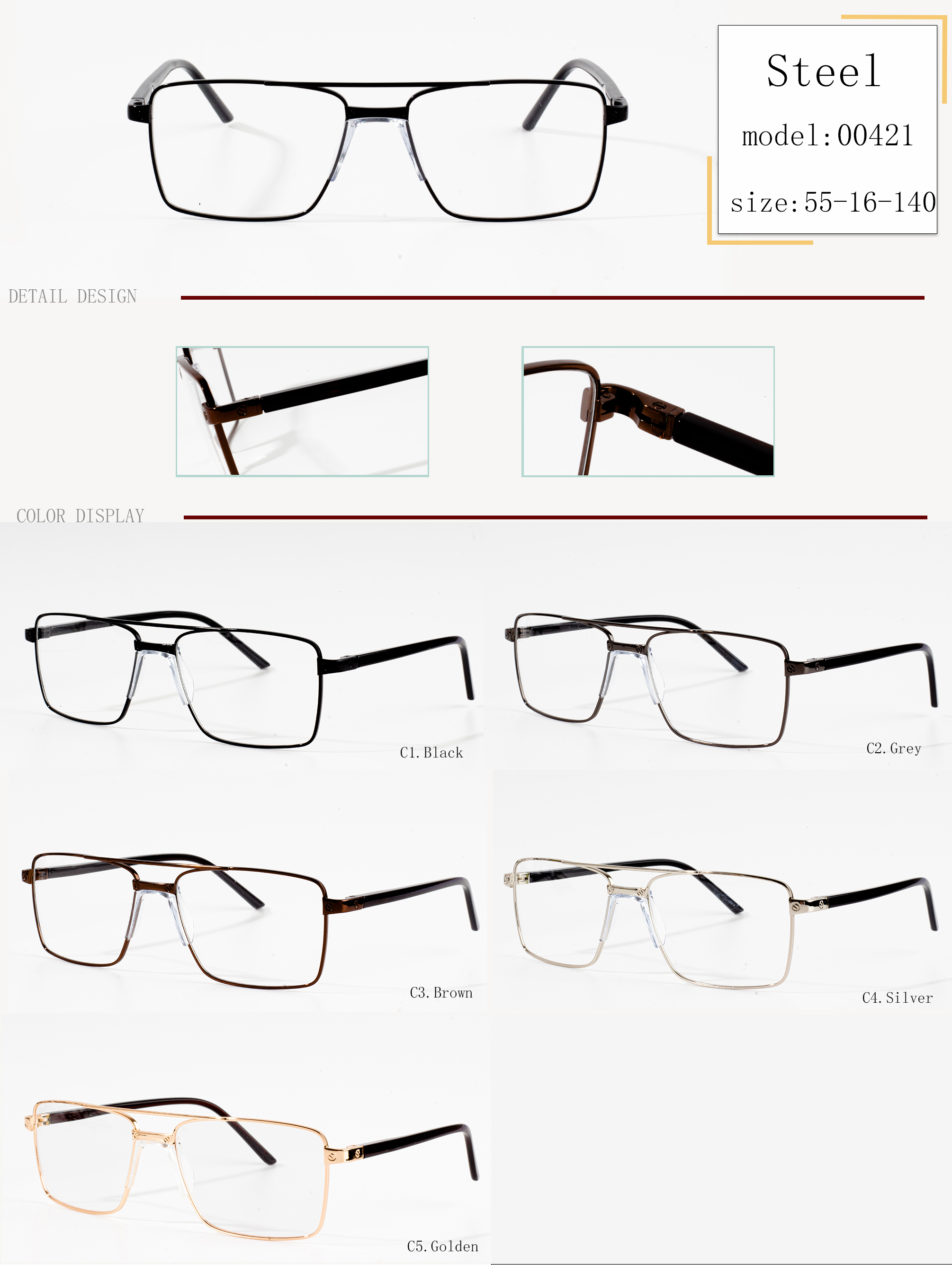 clear eyeglass frames